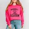 Simply Sage Market Women's Graphic Sweatshirt Baseball Is My Favorite With Ball - 2 of 4