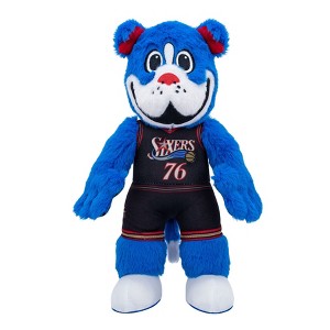 Bleacher Creatures Philadelphia 76ers Franklin Hardwood Classics 10" Mascot Plush Figure (Black Uniform) - 1 of 4