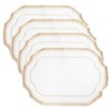 Saro Lifestyle Elegant Embroidery Detail Placemat (Set of 4) - 2 of 3