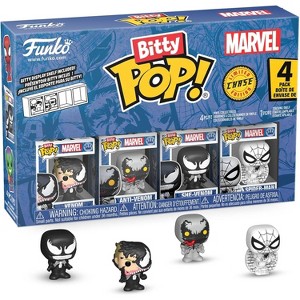 Funko Pop! Bitty: Spider-Man - Venom, Anti-Venom, She-Venom