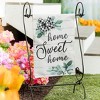 Evergreen Home Sweet Home Eucalyptus Garden Burlap Flag 12.5 x 18 Inches Indoor Outdoor Decor - 2 of 4