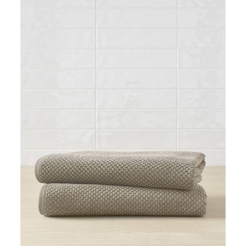 Taupe towel online set