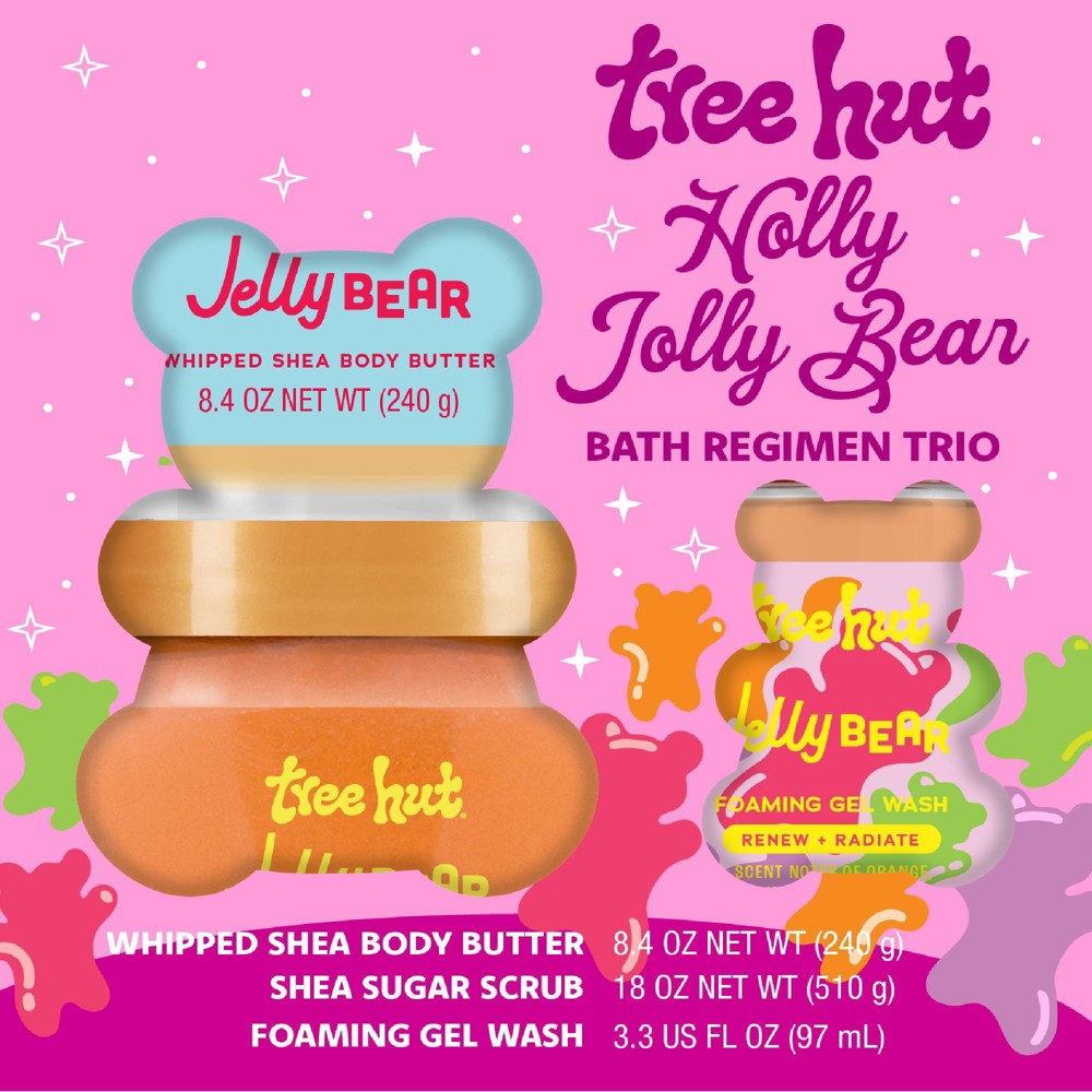 Tree Hut Gift Set - Holly Jolly - 3pc