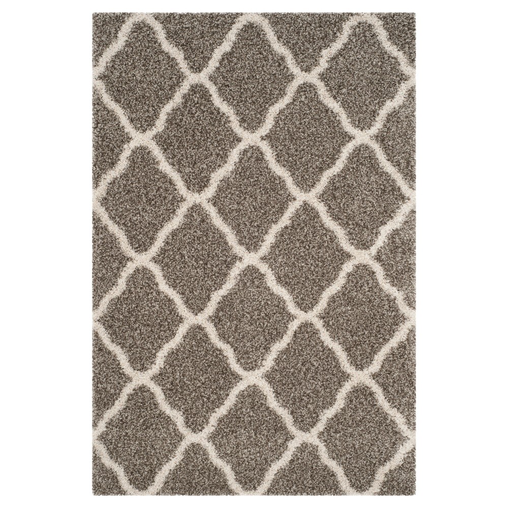 6'x9' Gerald Rug Gray/Ivory - Safavieh