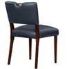 NicBex Wood Frame Dining Chair Set of 2 Modern Faux Leather Dining Room & Kitchen Side Chair - 4 of 4