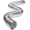 Deflecto® 3-Ply 4-In. Class 1 Flexible Aluminum Duct with Spring Clamps - 2 of 4