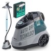 True & Tidy Heavy Duty 1800W Smart Auto Shut-off Garment Steamer with Water Sensor and Beep Alert Gray - 2 of 4