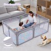 Pro Goleem Baby Playpen, 71"×47" Play Pens for Babies and Toddlers - 3 of 4