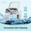 Simzlife Countertop Ice Maker, 26 Lbs/Day, 9 Bullet-shaped Ice in 6 Mins, Auto-Cleaning, Portable Ice Machine with 13 Lbs Storage Capacity - 4 of 4