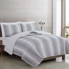 Great Bay Home Stripe Reversible Quilt Set With Shams - image 3 of 4