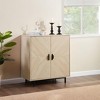 COMHOMA Modern Storage Cabinet with 2 Doors, Accent Cabinet for Living Room, Dining Room, Entryway - 2 of 4