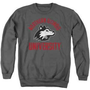 Campus Lab Northern Illinois University Official Niu Huskies Logo Unisex Adult Crewneck Sweatshirt - 1 of 4