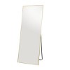 Metal Floor Mirror with Stand - CosmoLiving by Cosmopolitan - 2 of 4