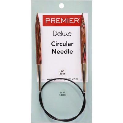 Premier Fixed Circular Knitting Needles 24"-Size 13/9mm