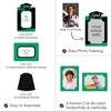 Big Dot of Happiness Green Graduation Party Centerpieces - 4x6 Picture Display - Paper Photo Frames - Set of 12 - 3 of 4