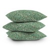 16"x16" Holli Zollinger Baha Square Throw Pillow Green - Deny Designs: Indoor Abstract Design, Machine Washable, Hidden Zipper - 4 of 4
