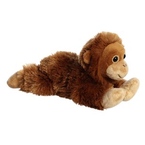 Aurora Small Oscar Orangutan Mini Flopsie Adorable Stuffed Animal Orange 8" - 1 of 4