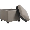 Harrison Single Tray Ottoman - HUD8233 - Safavieh Couture - 4 of 4