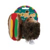 Petmate Booda Zoobilee Hedgehog and Hotdog Plush Dog Toy 2 pack - 3 of 3