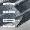 Acekool Modern Geometric Rug - Washable 5x7 Non-Slip Area Carpet in Black & Grey - 4 of 4