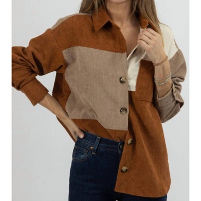 Women's SONOMA CORDUROY SHIRT JACKET - Hem & Thread