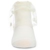 Memoi Flocked Dot Cotton Blend Tulle Anklet - 2 of 4