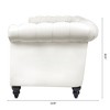 Sapphtopaz Couches for Living Room Sofa Sleeper Sofa with Rolled Arm and Tufted Backrest Sofa Bed Cloud Couch for Bedroom,Black - 4 of 4