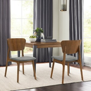 Kalia Upholstered Wood Dining Chair - Set of 2 - 1 of 4