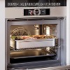 6 Pack Commercial Hotel Pans, 2" Deep Stainless Steel Steam Table Pans with Lids & Handles, Anti Jamming Stackable for Catering Buffets - 4 of 4