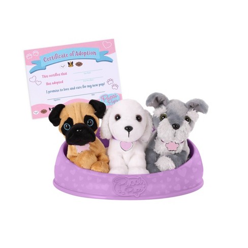 Pucci Pup Adopt-A-Pucci Pup Lilac Bed Stuffed Animal - image 1 of 4
