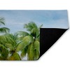 Stupell Industries Tropical Palms Overlooking Ocean Printed Outdoor Door Mat, design by Seven Trees Design, 18"x30" - 2 of 4