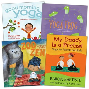 Kaplan Early Learning Yoga for Kids Books - Set of 4 - 1 of 4