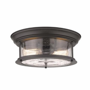 Z-Lite Sonna 2 - Light Flush Mount in  Bronze - 1 of 1