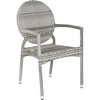 Valdez Indoor Outdoor French Bistro Stacking Arm Chair (Set of 2) - Grey - Safavieh. - image 4 of 4