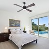 Parrot Uncle 52" Modern Black RGB LED Ceiling Fans With Lights and Remote - 2 of 4