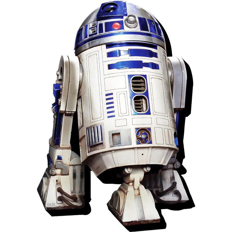 NMR Distribution Star Wars R2-D2 Funky Chunky Wood Magnet, 1 of 2