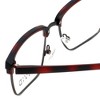 Vivid 257 Designer Reading Glasses in Black +1.00 - 4 of 4
