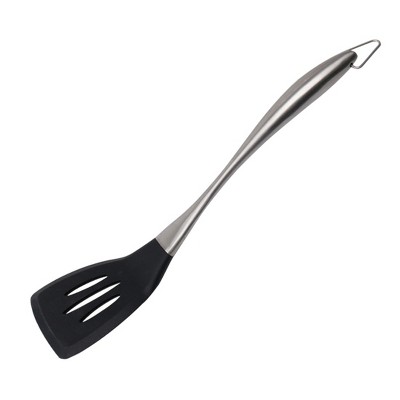 Choice 14 1/4 Flexible Stainless Steel Solid Spatula / Turner