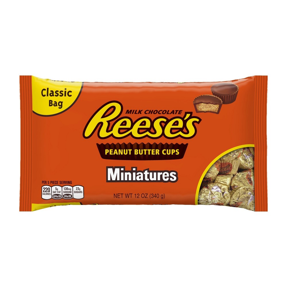 UPC 034000448609 product image for Reese's Miniature Peanut Butter Cups - 12oz | upcitemdb.com