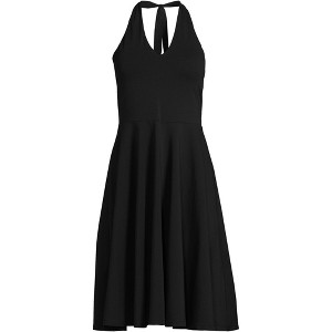 Lands' End Women's Halter Knee Length Dress - 1 of 4