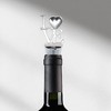Unique Bargains Bottle Stoppers Love Style Zinc Alloy Aluminum Alloy TPR 3.86"x1.10"x0.79" 1 Pc - 2 of 3