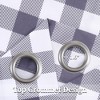 Buffalo Check Print Grommet Window Curtain Panels - 2 of 4