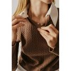 Women's LAYERED SWEATER SHIRT - DELUC - 3 of 4