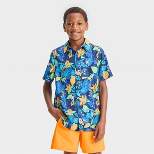 Boys' Printed Woven Shirt - All in Motion™
