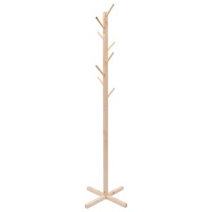 YIYIBYUS 8 Hooks Coat Rack Freestanding Entryway Coat Stand Organizer Rack - 1 of 4