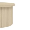 NicBex Round Coffee Table Set of 2,Side Table with Wood Grain Design,Modern Accent End Table,Center Table for Living Room,Bedroom - 4 of 4