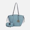 MKF Collection Liv Vegan Leather Women’s Tote Handbag with Matching Wallet by Mia K - 2 of 4