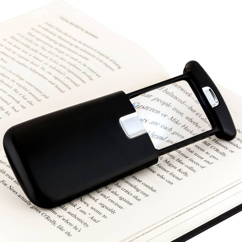 Pocket Lighted Magnifier - Black LED, 2 of 5