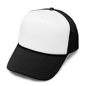 Dalix Youth Childrens Mesh Adjustable Trucker Cap - 1 of 4
