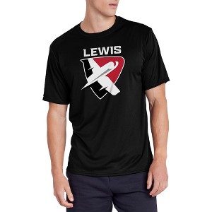 Men's Lewis University Men's Sport Active T-Shirt Primary Logo - 1 of 4